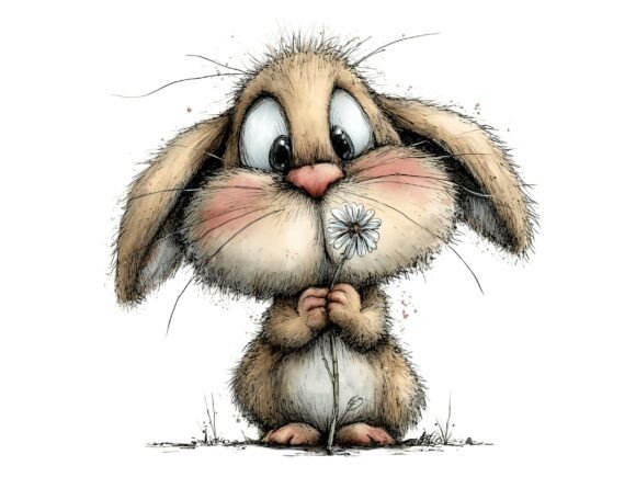18 Whimsical Easter Farm PNG