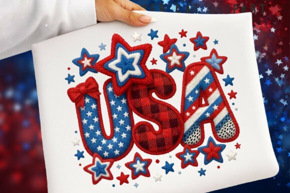 Preppy USA Coquette Png, 4th of July Png