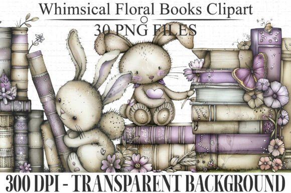 Whimsical Floral Books Clipart PNG: A Practical Guide for Creative Workflows