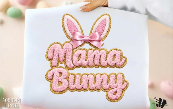 Yarn Crochet Mama Bunny Easter PNG: A Versatile Design for Handmade Easter Projects